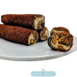 Browni Sütlü Çikolatalı Fıstık&Badem Sarma L
